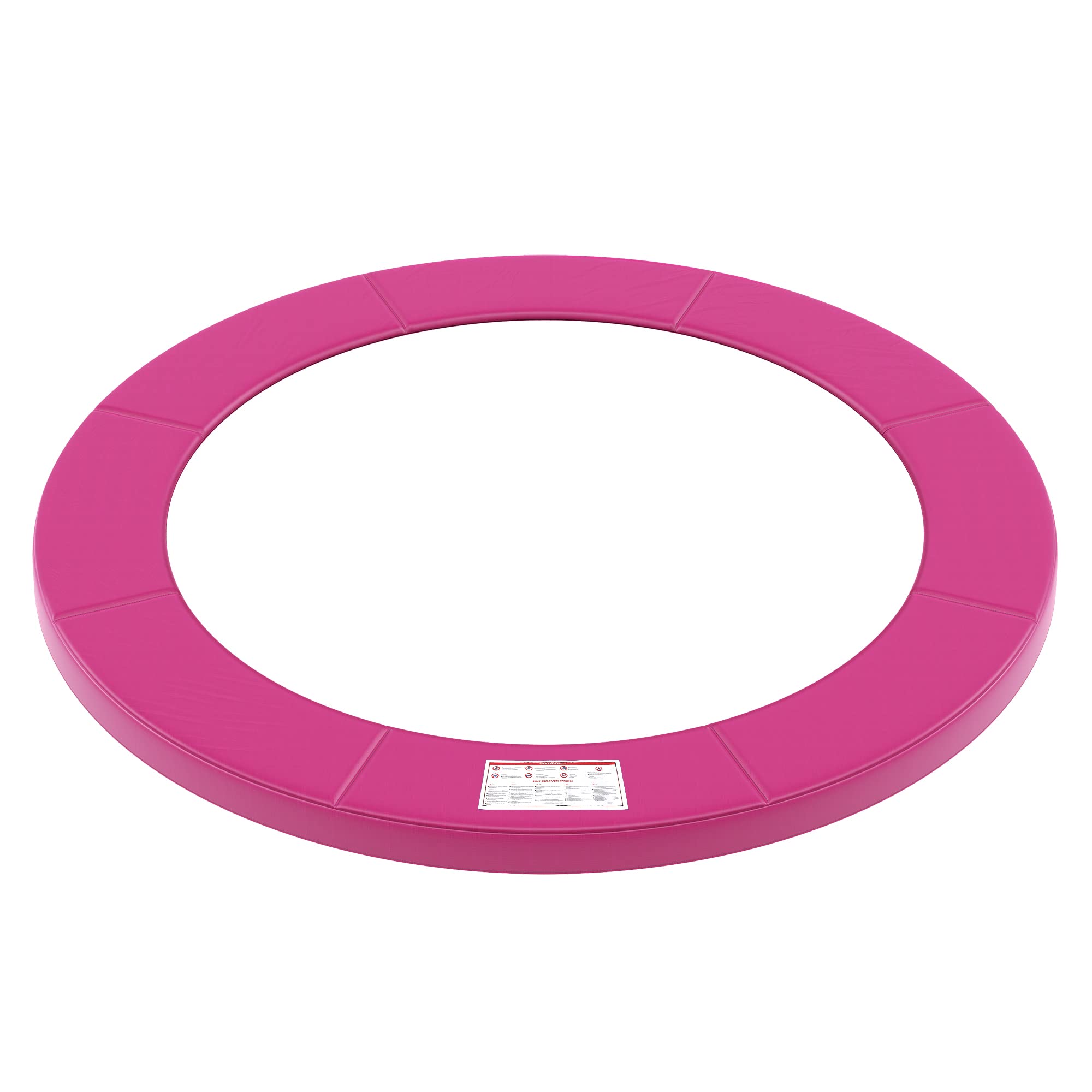 SONGMICS Cojín de protección de trampolín, Ø 183 244 305 366 427 cm, cojín de Seguridad de Repuesto, Resistente a los Rayos UV, antidesgarro, protección Borde