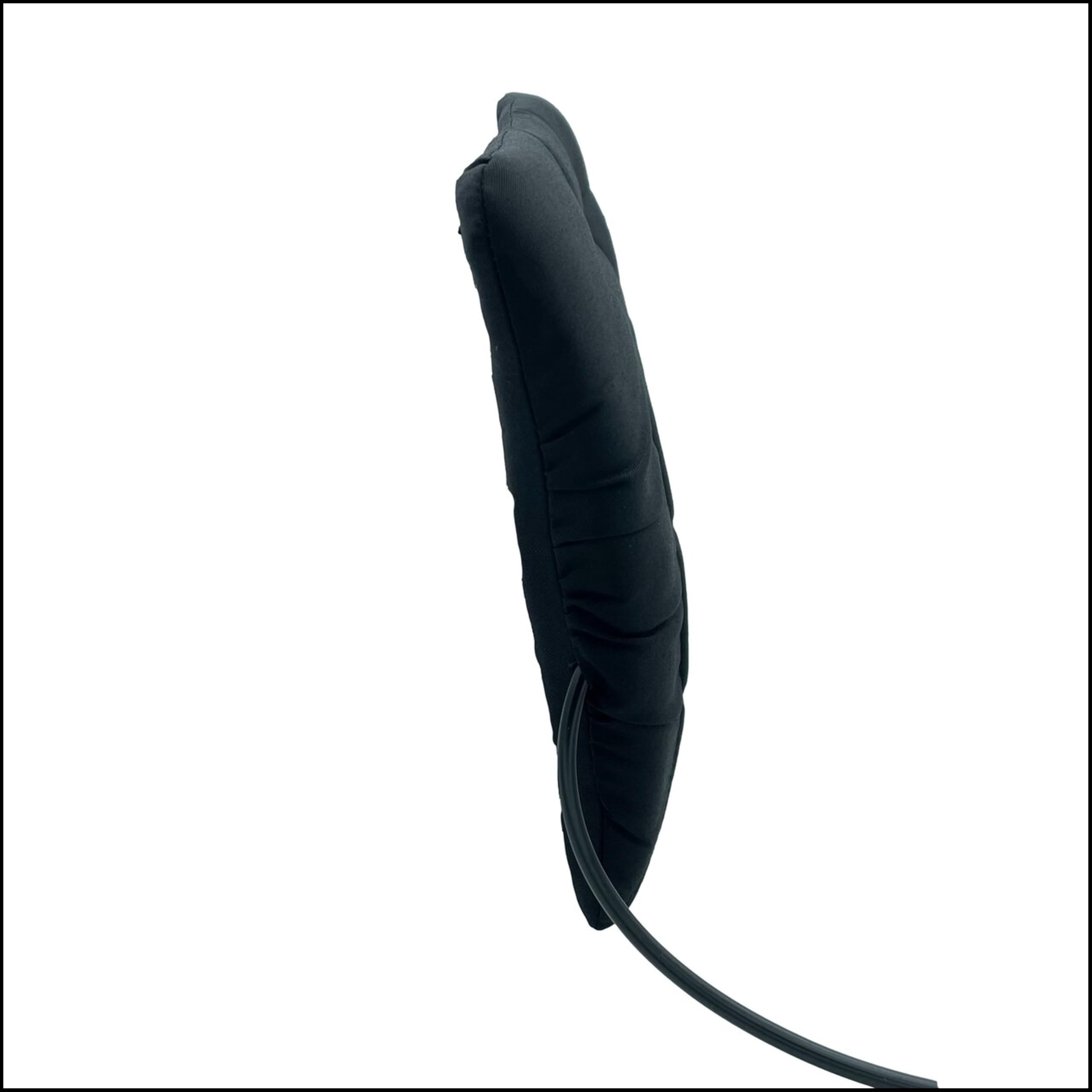 SITWELL Comfort ergonomisch rugkussen, stoffen bekleding, door luchtkussen individueel aanpasbaar (traploos in hoogte en diepte verstelbaar), voor bijna alle autostoelen, 30,5 x 26,5 x 3,5-7 cm (stof