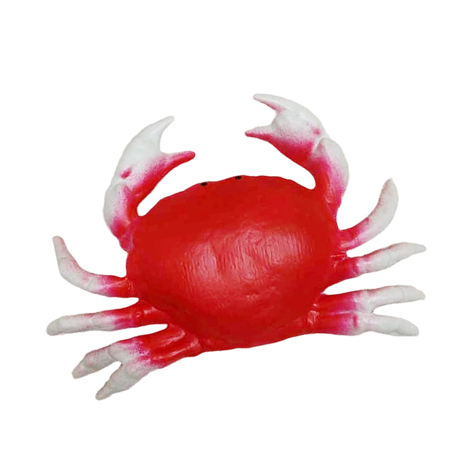ZEPFJHE Bright ABS Crabs Sculpture Display Decors Designed for Tabletop Arrangements and Seasonal Celebration Fraudulent Crabs Ornament