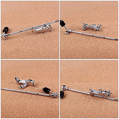 ibasenice Drum Accessories Parts Blackhead Drum Clip Clamp Holder Stand for Percussion Set Hardware Extension Arm Replacement miniatura 3