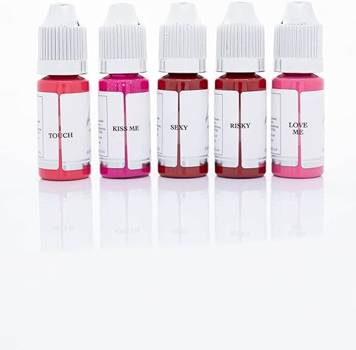 Miniatura 4 de All in beauty Pigmento de labios profesional, pigmentos para maquillaje permanente, pigmentos de rubor de labios para color de labios permanente,