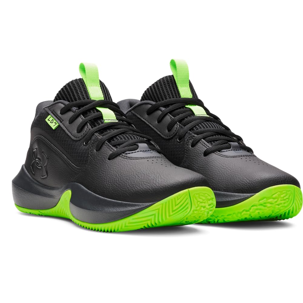Under Armour Unisex-Erwachsene Lockdown 7 Basketballschuh, (006) Schwarz/Anthrazit/Metallic-Schwarz, 42 EU – Ansicht 2