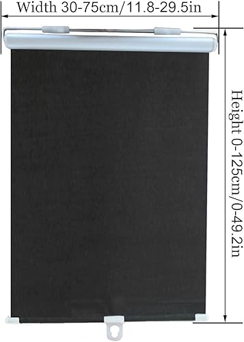 Vista 31 de Blackout Roll Up Shades with Suction Cups, Sunshade Blinds No Drilling, Window Roller Blinds, Thermal Roller Shades for