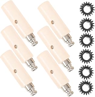 VICASKY 1 Set Guitar Tuner Gear Bass Knob Bass Guitar Strings Bass Tuner Bass Tuners Gears Electric Guitar Head Button Tuning Peg Button Gears Guitar Head Pegs Guitar Tuners Black Abs