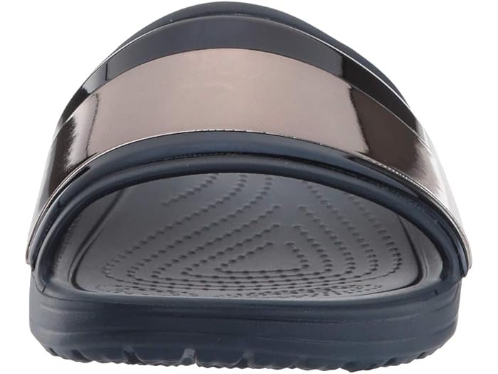crocs sloane metal block