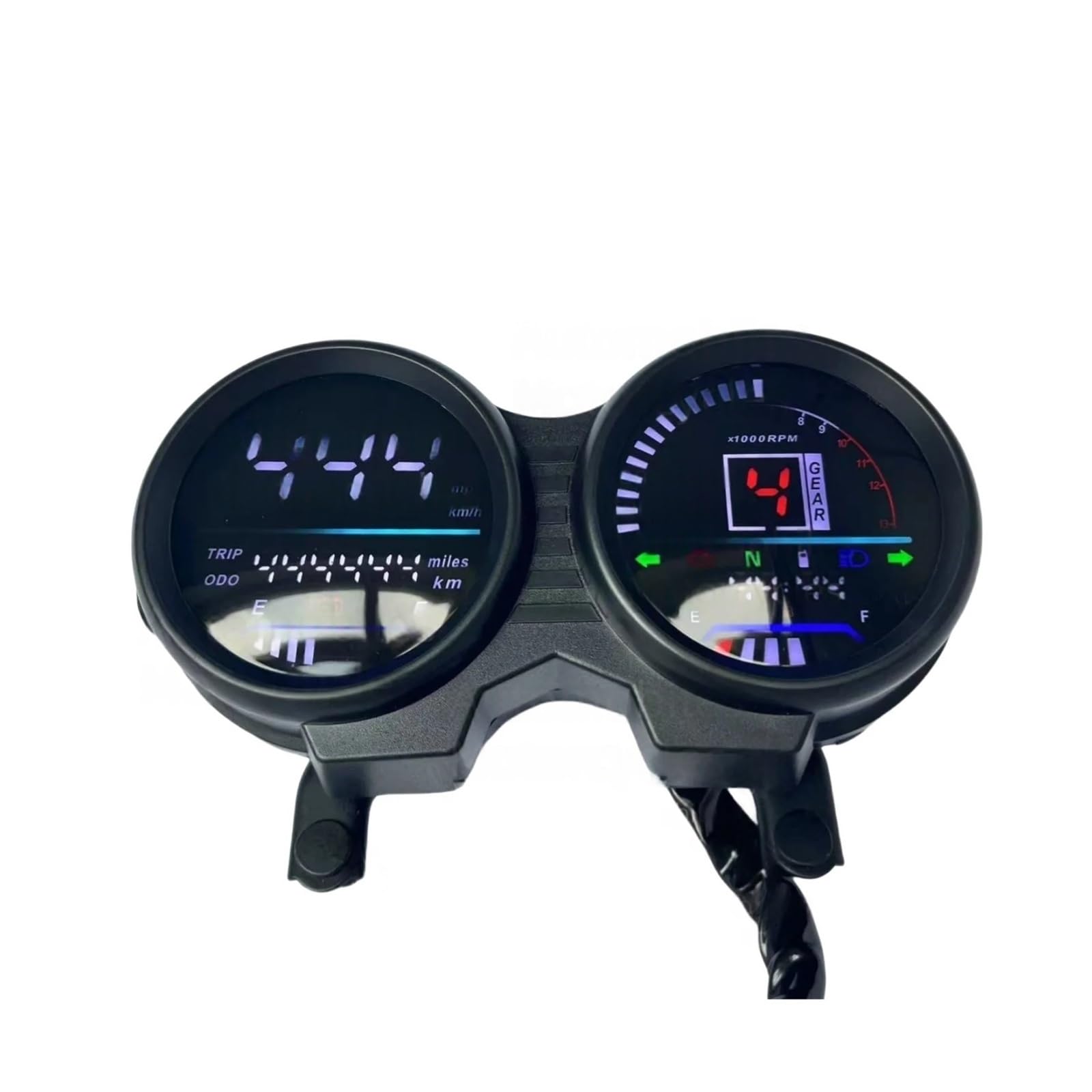 Compteur De Vitesse Numérique À LED Moto pour Bajaj Boxer CT125 CT150 CT100 CT110 pour Kaw&asaki CT125 Platina 100 Tachymètre