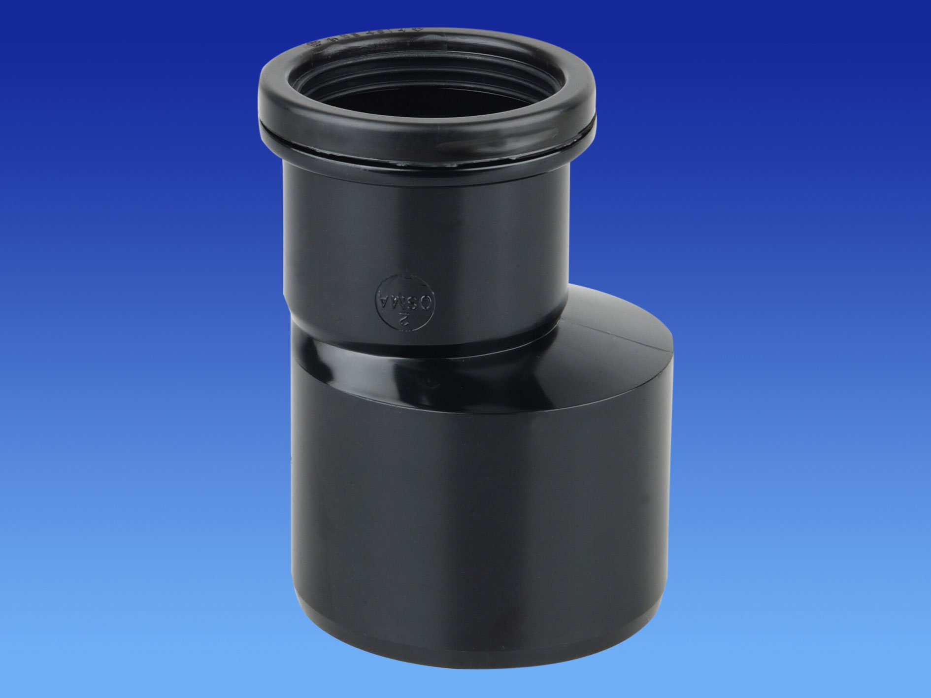 Wavin OSMA Ring Seal Soil OSMASOIL 3S094 Black 82MM-50MM S/S Reducer