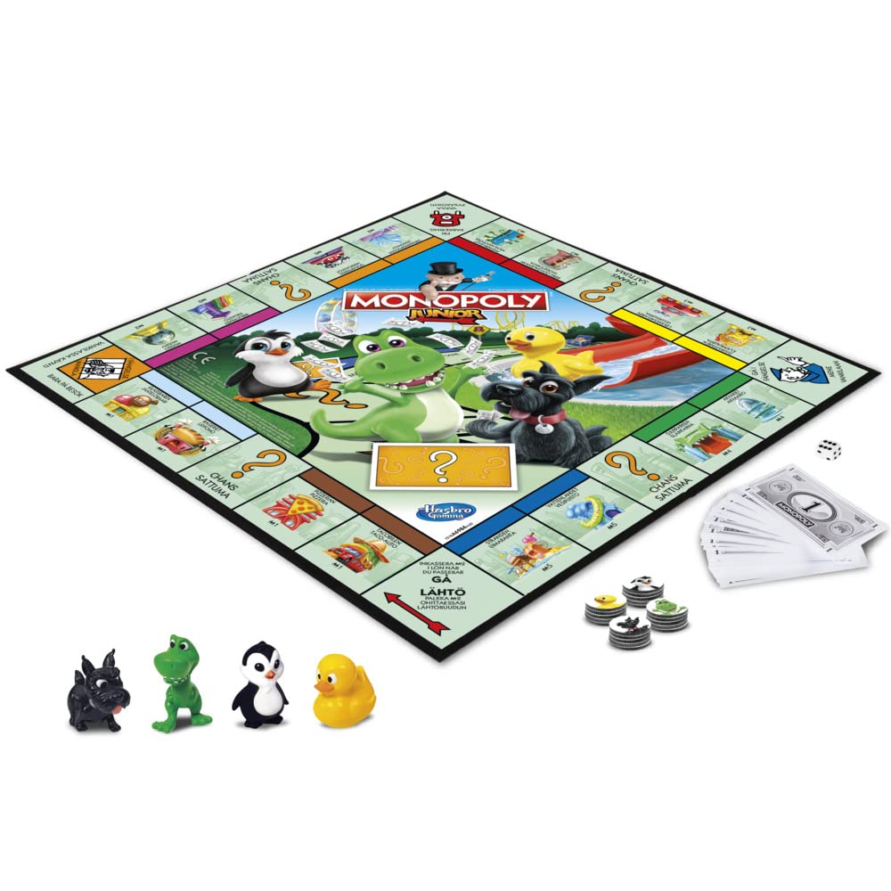 Monopoly Junior Game (German/Finnish), 267 x 50 x 267 mm - Image 3