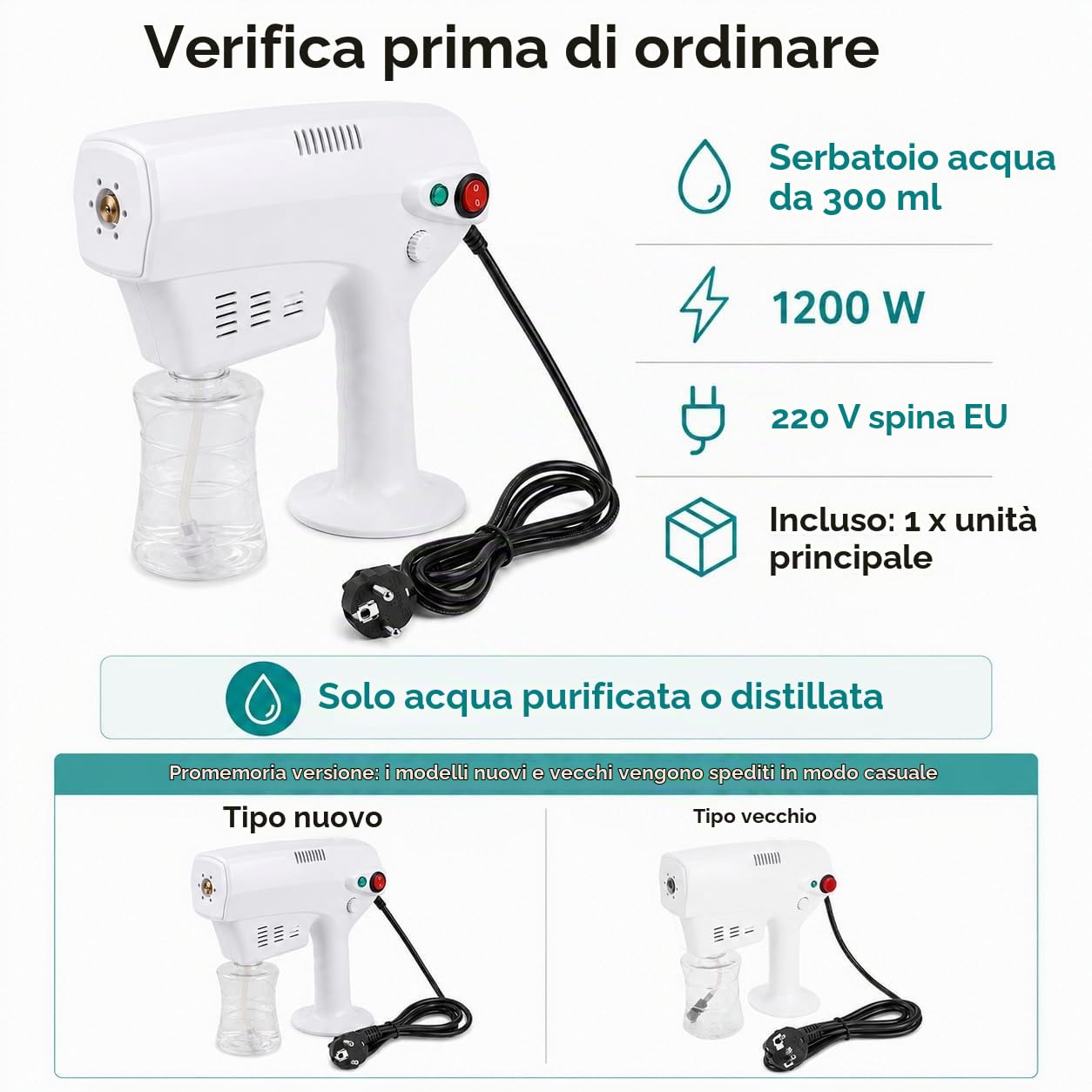 Portable multi purpose nano steam hair care wet spray hairdressing wet steam jet steam machine hairdressing hair dyeing tools for families, barber shops
