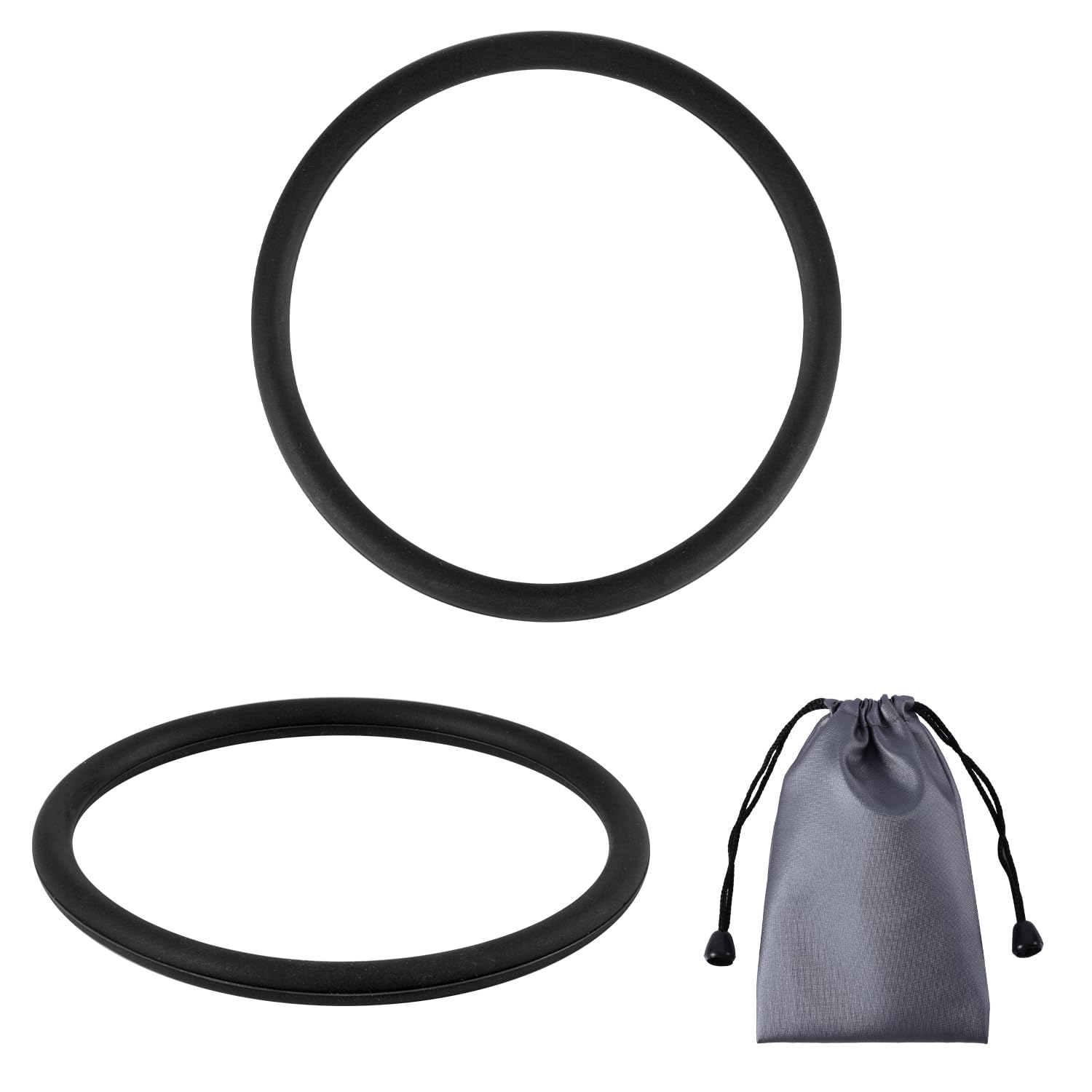 Gosknor 2pcs Patellar Tendon Support Strap Knee Band, Silicone Patella Knee Brace Elastic Band for Basketball Running Hiking Jumpers Soccer Volleyball