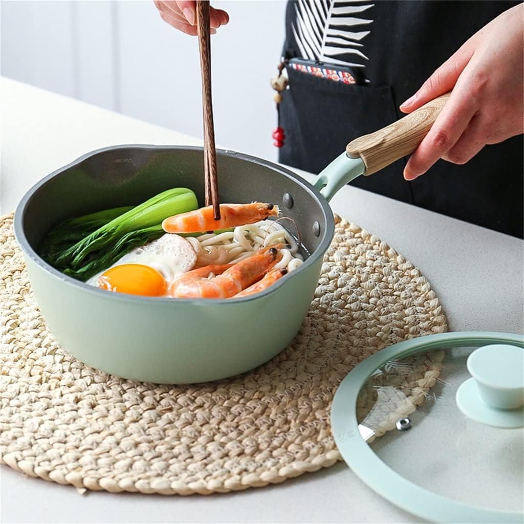 3pcs Gas Stove Induction Cooker Kitchen Non-Stick Frying Pan + Wok Cooking Cookware Set