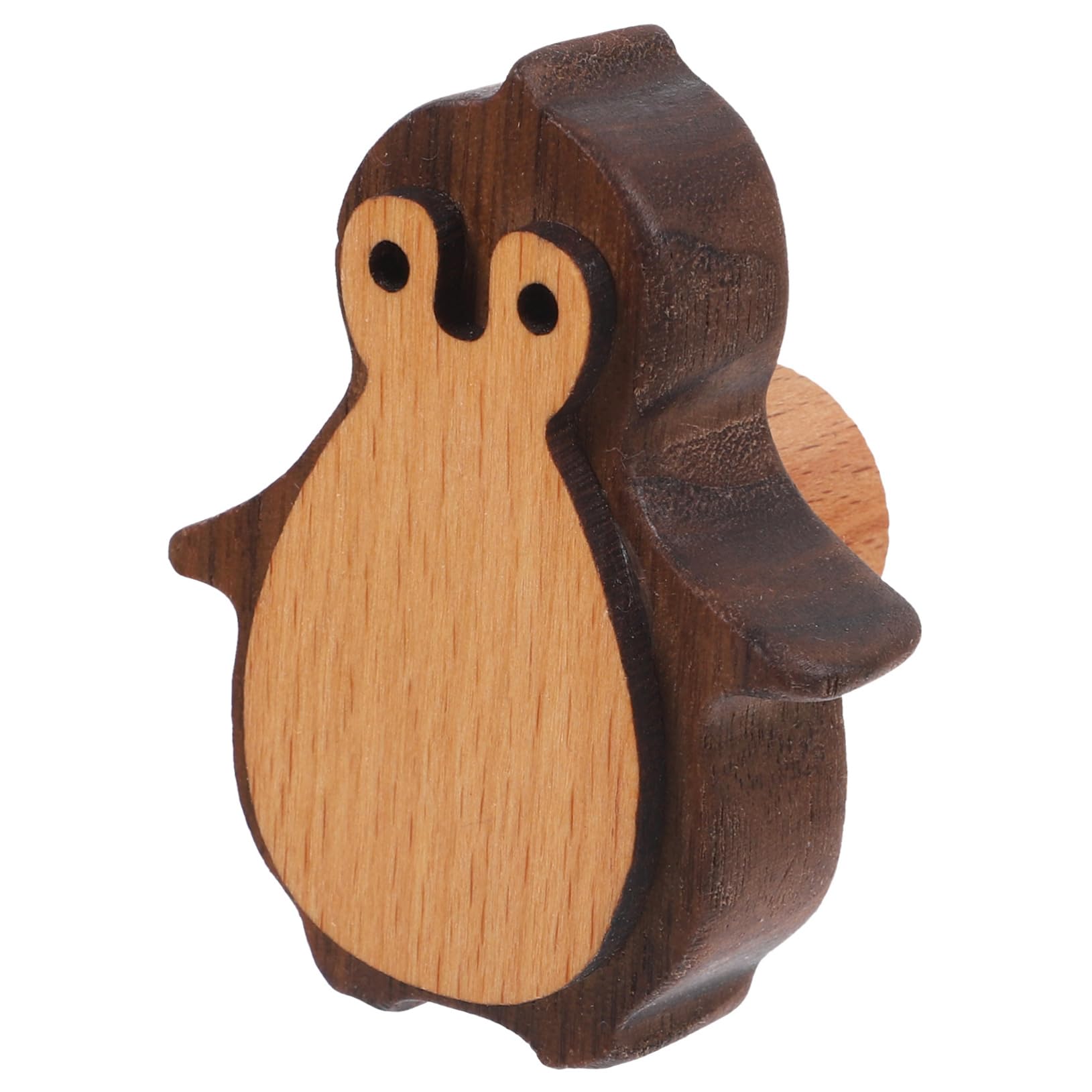 LALAFINA Unique Children's Room Furniture Wooden Penguin Handles for Cabinet Doors