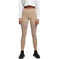 Urban Classics Leggings, Sportivi a Vita Alta con Inserti Mesh Elasticizzati con Vestibilità