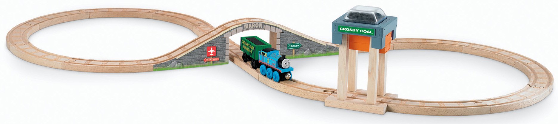 Mattel Y4091 - Trenino Thomas Fisher Price Stazione del Carbone