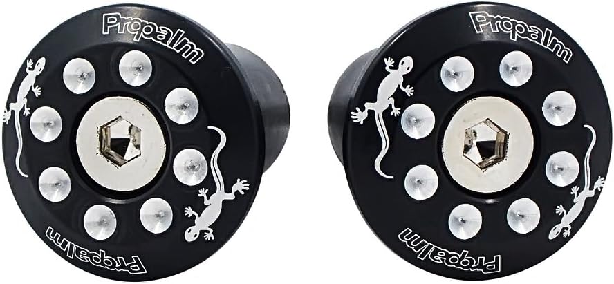 Acekit Bicycle Aluminum Alloy Anodized Handlebar End Plugs (Black)