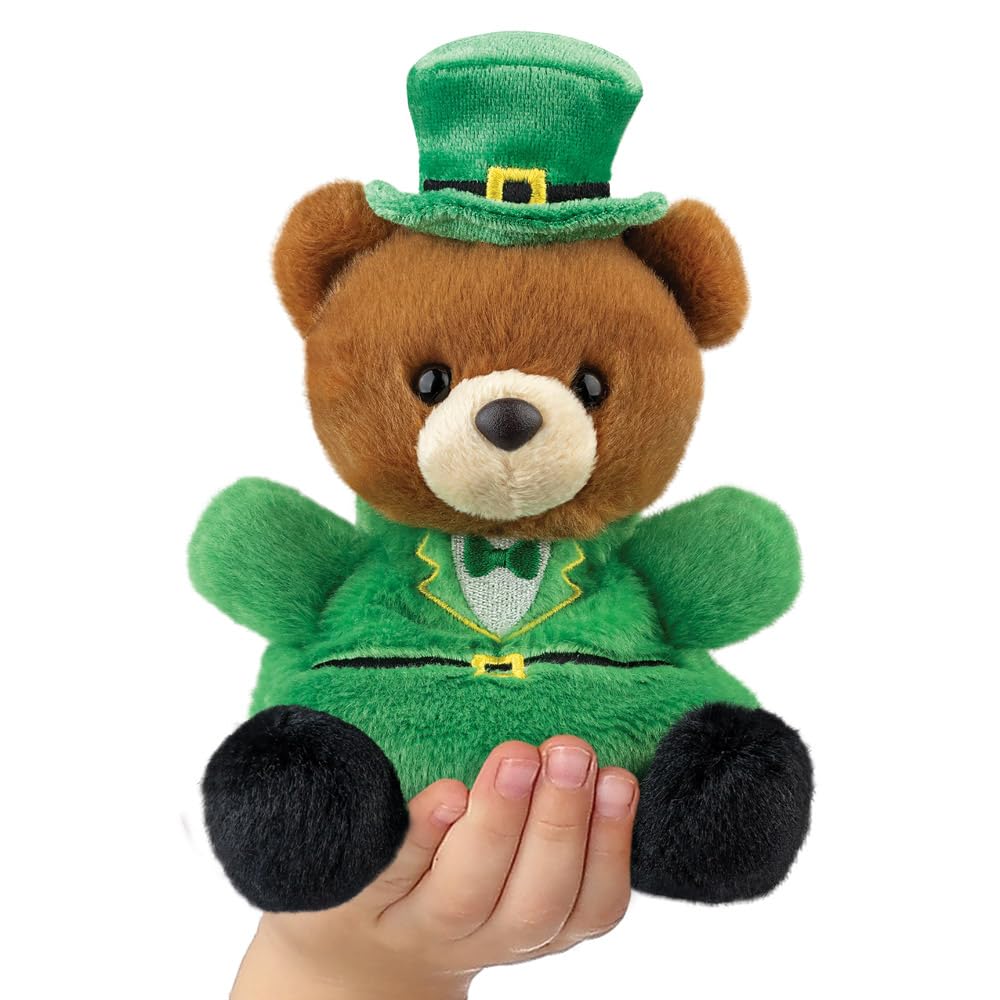 Aurora , 61566, Palm Pals Liam Irish, 5I, Soft Toy, Multicolour, Multicolor, 13cm x 11cm x 10cm - Image 2