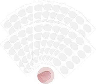 200 Pieces Ear Lobe Support Patches for Heavy Earrings, Breathable Earrings Support Pads Large Earring Patches Heavy Earrings Stabilizers for Long Time Wearing Earrings (0.6Ã—0.4 Inch)