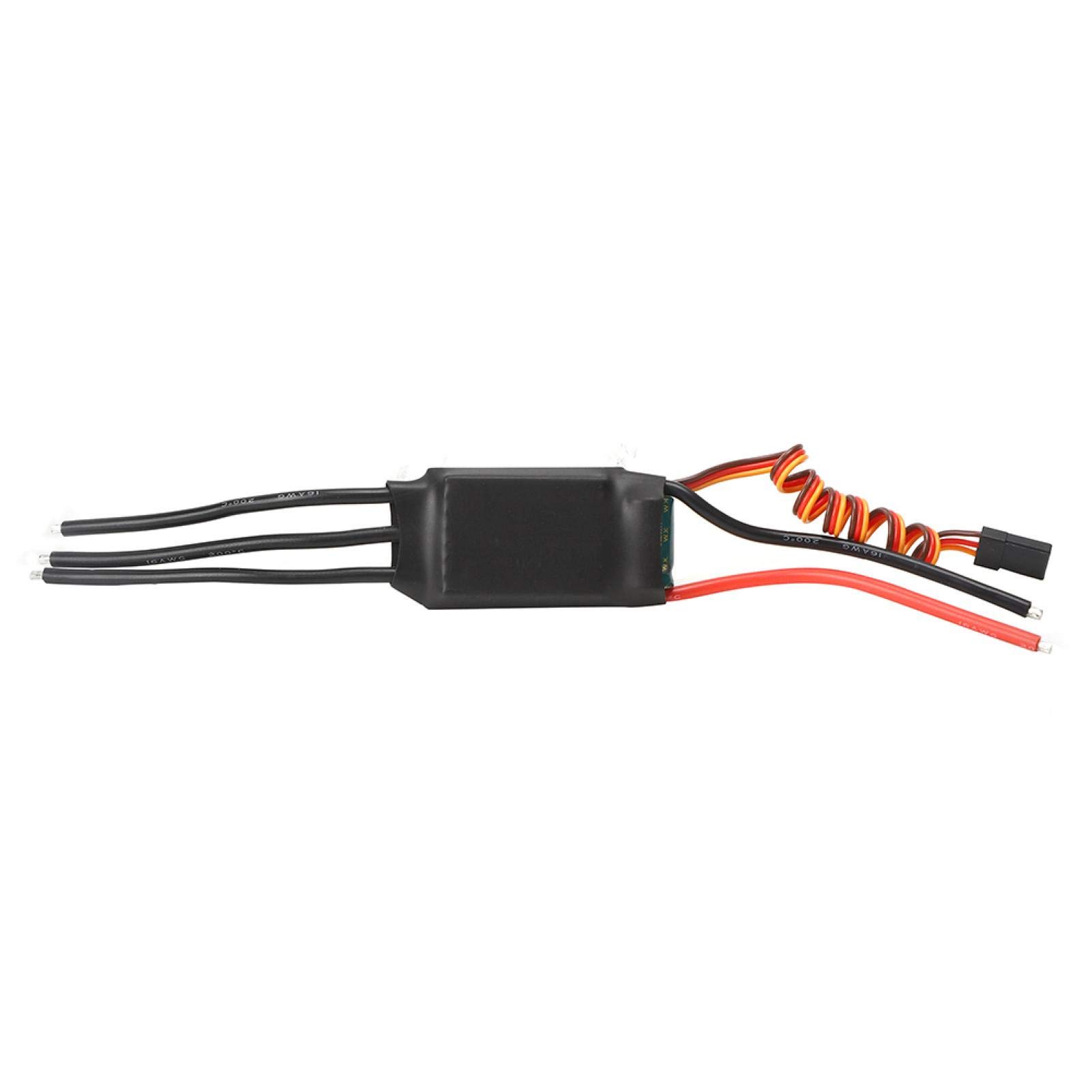 RC Schiffs-ESC 60A Bidirektional – 1:1 Leistung, Kein Bremsen, Für Boote & Autos