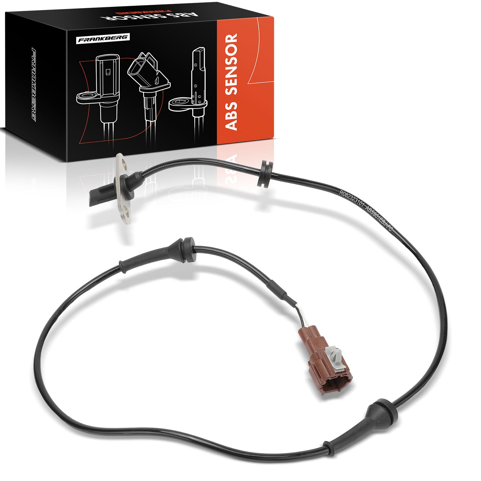 Frankberg Sensore Velocità Ruota ABS Sensore ABS ABS Speed Sensore Compatibile con NP300 Navara Pianale/Telaio D40 NP300 Navara D40 Replace# 47901-EB300