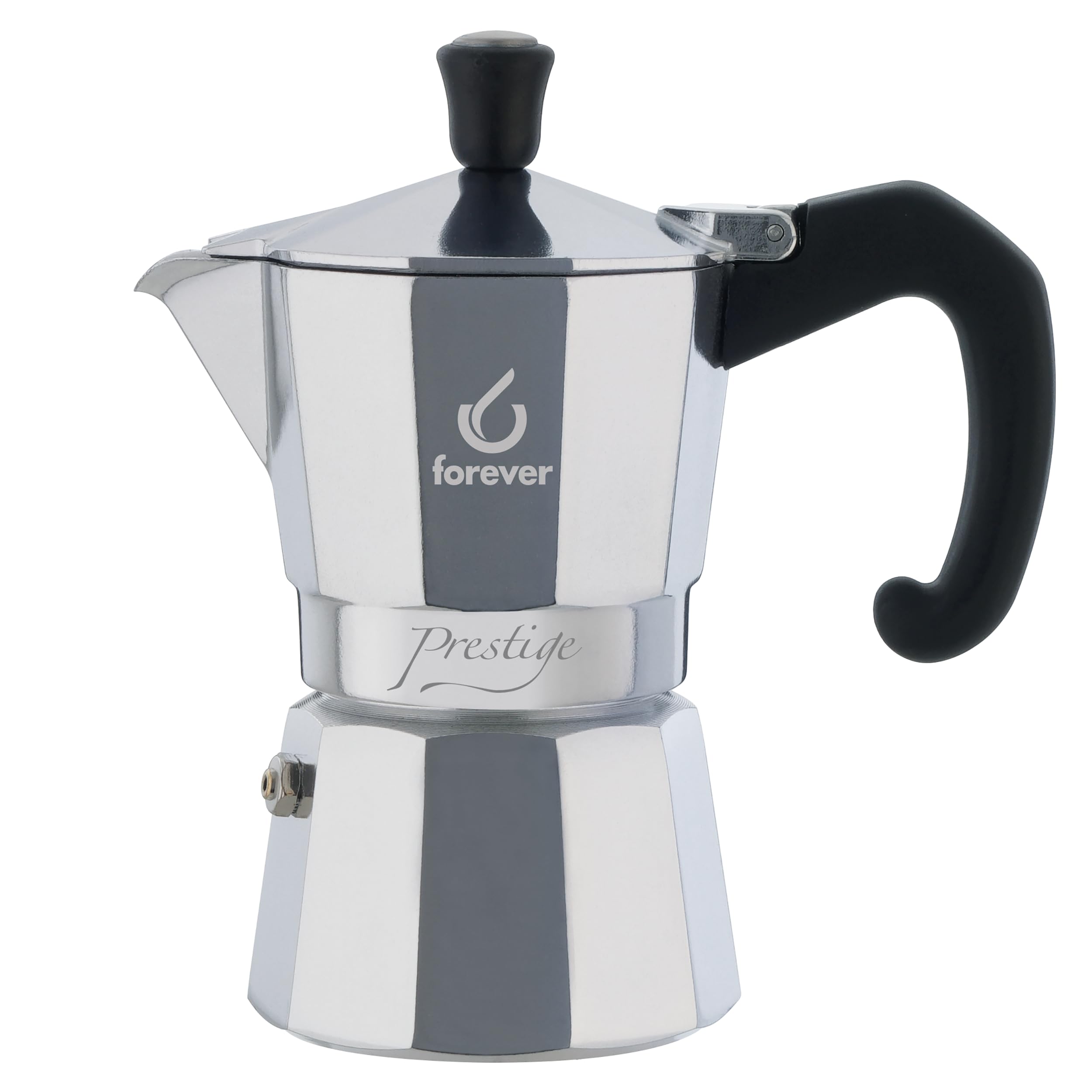 Forever Miss Moka Prestige 2 Cups in Aluminum