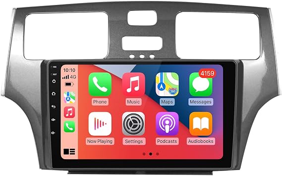 Car Stereo Radio for Lexus ES250 ES300 ES330 XV30 2001-2006 8-Core 8G RAM+256G ROM Head Unit 9" Android IPS Screen GPS Navigation Dash Kit with Carplay & Android AutoReverse Camera Include