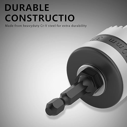 Miniatura 2 de Renekton Portabrocas de 38" con accionamiento hexagonal de cambio rápido de 14", convierte martillo y llave de impacto para taladrar