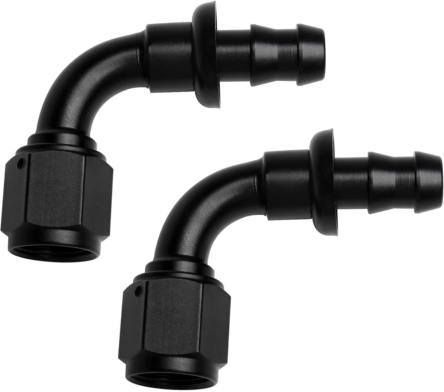 SINTLY 6AN 90 Degree Fitting Push Lock Hose End Fittings
