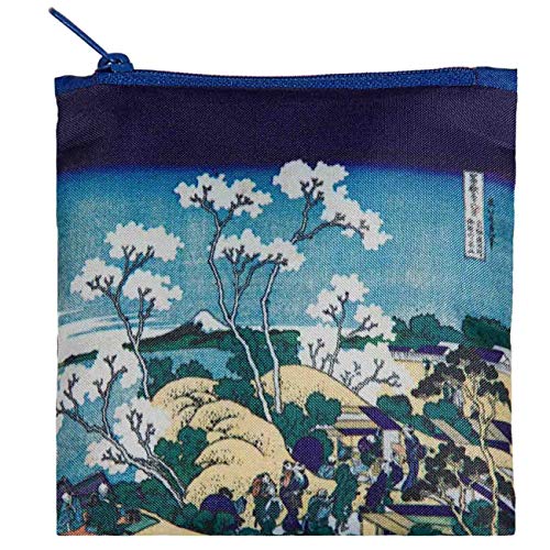 HOKUSAI Fuji from Gotenyama Bag: Gewicht 55 g, Größe 50 x 42 cm, Zip-Etui 11 x 11.5 cm, handle 27 cm