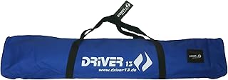 Driver13 ® Borsa da Sci per Bambini, Borsa da Sci per Bastoncini, Borsa da Sci per Bambini per riporre e trasportare Durante Lo Sci, Impermeabile (Anche Snowblades e Bigfoot) Blu 120 cm