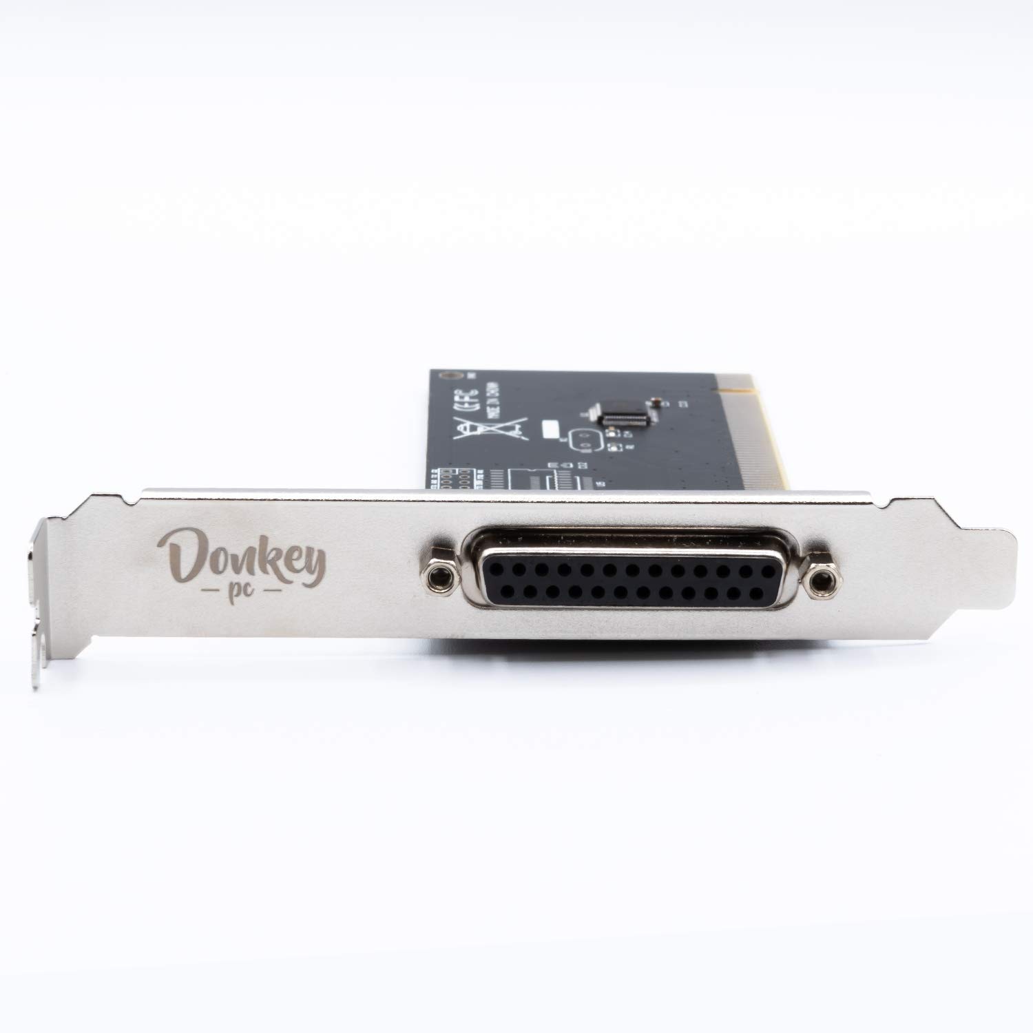 PCI Card 1 Parallel-Port Multi-Mode IEEE 1284 (SPP, PS2, EPP, ECP). Bis zu 1,5 Mbit/s. Kompatibel mit Linux und Windows. Low Peril Bracket inklusive.