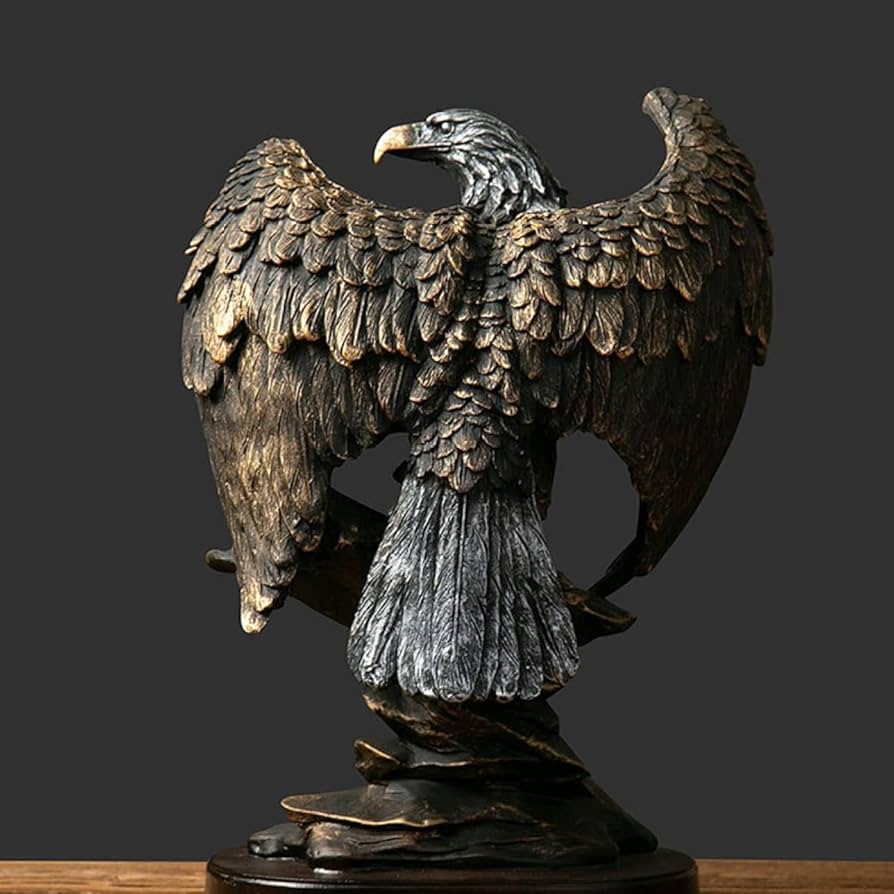 鋭い眼光の鷹の置物　守り神　両翼一メートル　玄関飾り 71V8FPFQZqL._UF350,350_QL50_.jpg