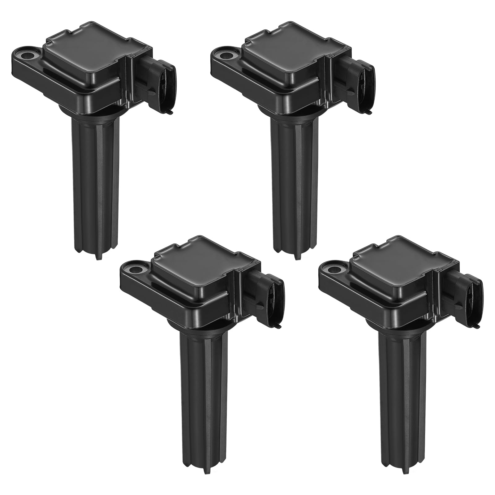 BDFHYK Ignition Coil Pack UF526 Compatible with Saab 9-3 2003-2011 9-3X 2010-2011 2.0L l4 Saab Oem Coil Pack Coil for C1430 GN10592 H6T60271 5C1423 SKIC117 5C1423 COP300 GN10592 C732 Set of 4