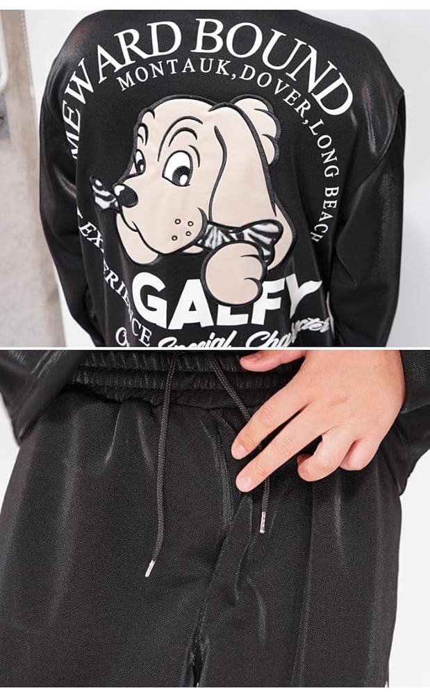 Amazon | [ｶﾞﾙﾌｨｰ] ジャージ セットアップ メンズ レディース