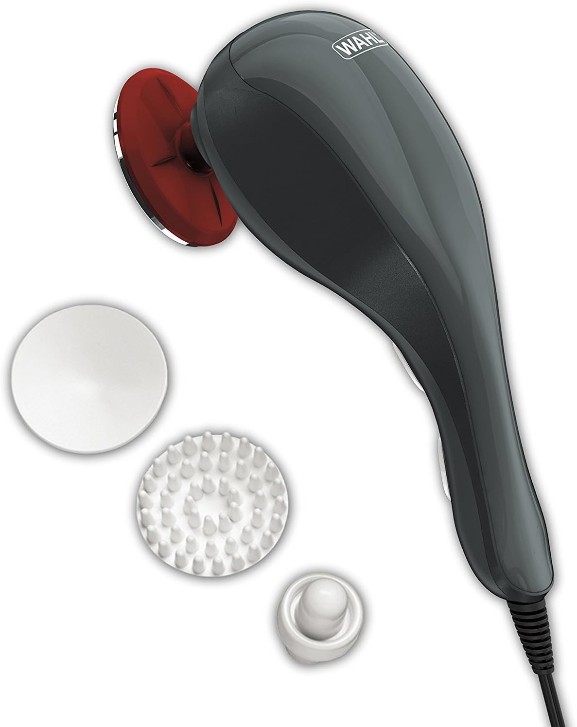 Wahl Heat Therapy Handheld Electric Massager for Sore Muscles of the Back, Neck, Face, Shoulder, Leg, Feet, Full Body Pain Relief, by the Brand Used by Professionals #04196-1201