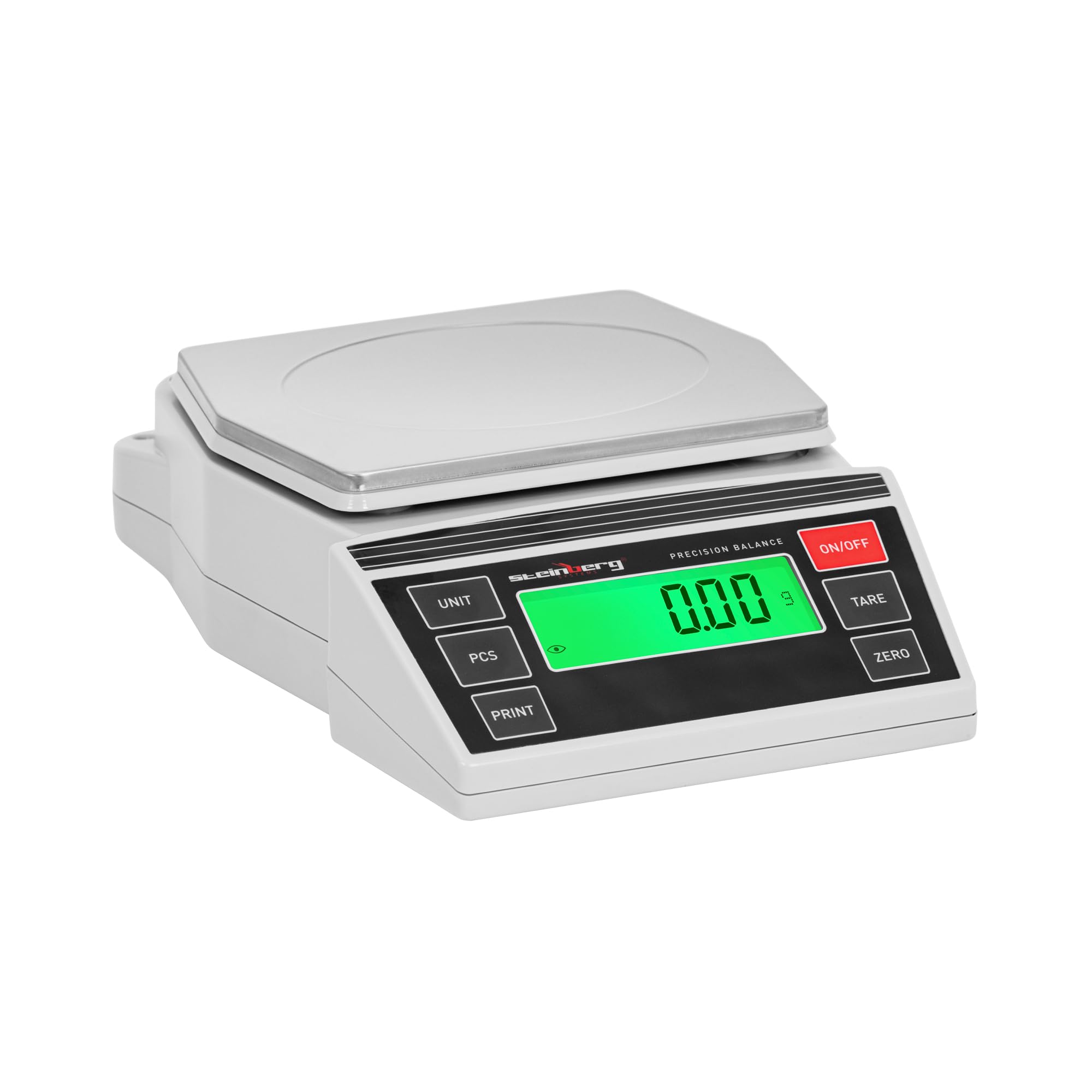 Steinberg Systems Báscula de Precisión Digital de 0,2 a 3000 g / 0,01 g Superficie de pesaje 196 x 160 mm Balanza digital de precisión Báscula digital Balanza de laboratorio