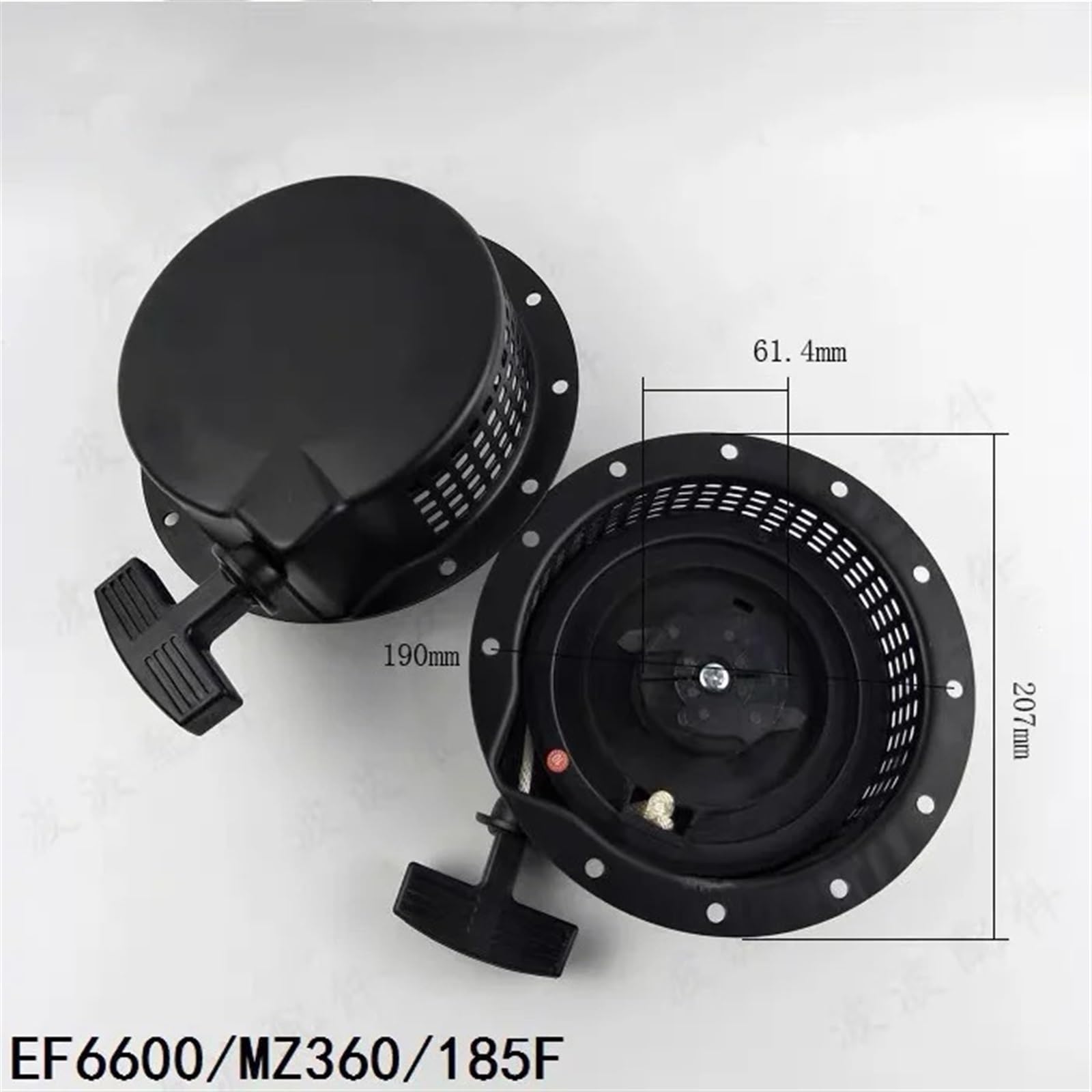 Avviamento a Strappo con avviamento a Strappo Gruppo AVVIAMENTO A CRICCHETTO in Nylon for Yamha MZ360 EF6600 185F Motore A Benzina 5KW GENERATORE AVVIAMENTO A Strappo
