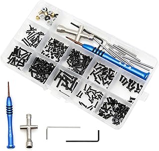 Yaohappy RC Car Screws Kit, RC Screws Kit Repair Tool Box Hardware Fasteners Replacement for Wltoys Wltoys 1/14 144001 RC Car