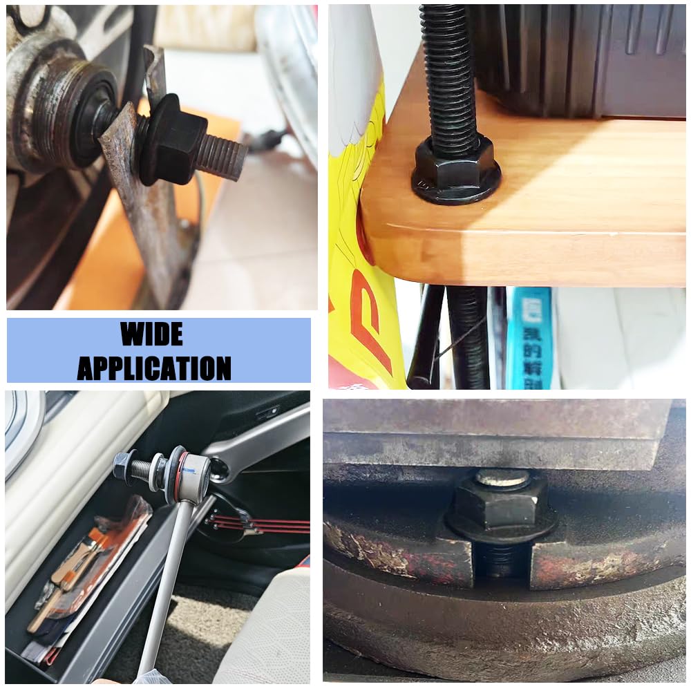 Set di 108 dadi autobloccanti per viti e macchine M3/M4/M5/M6/M8/M10/M12