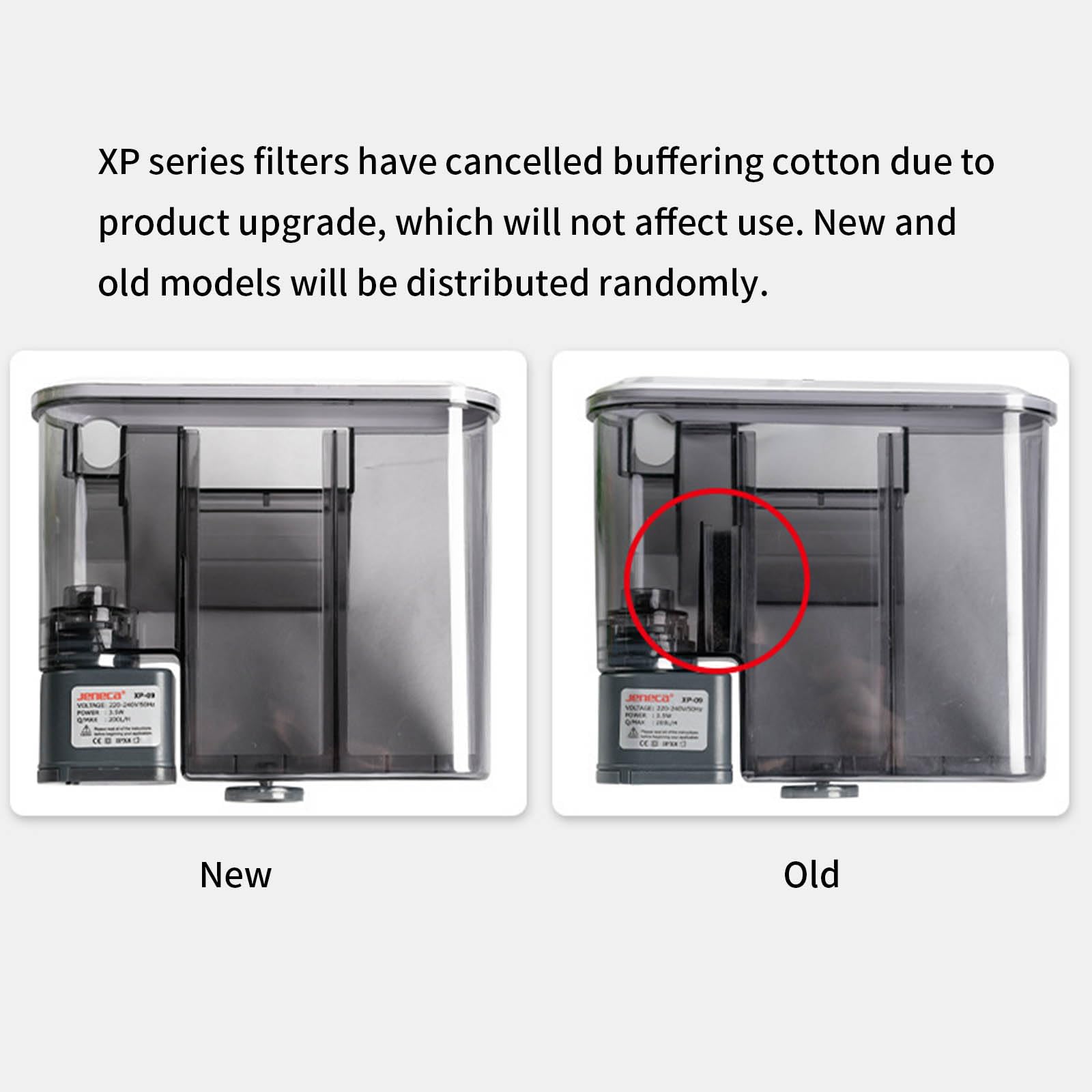 Eficiente máquina de ondas colgante para agua dulce y salada, filtro colgante para acuarios, acuarios, tanques de peces