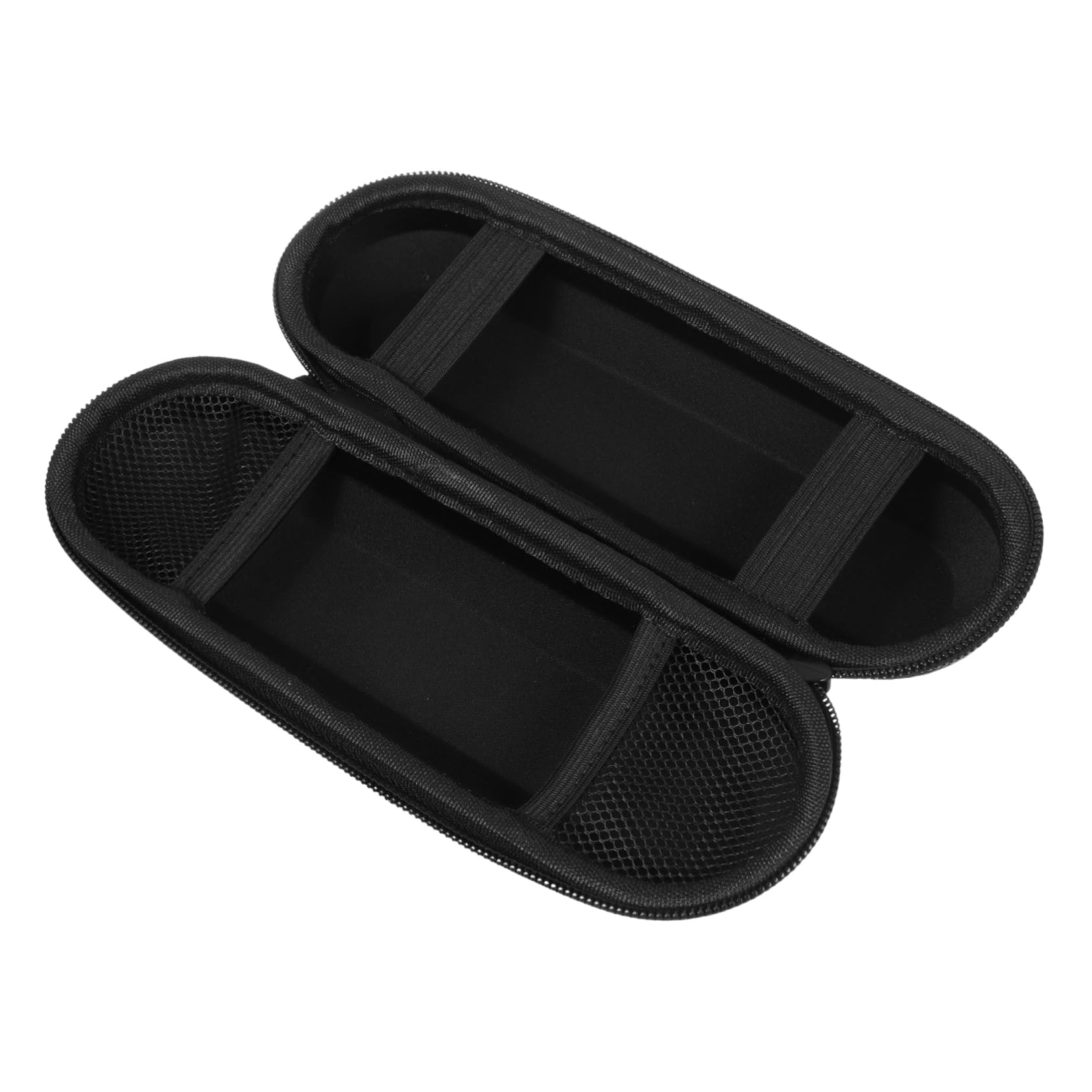 Didiseaon 4 Pz scatola portaspazzolini portatile portatili valigetta portatorta per trasporto valigie valigia portaspazzolino custodia per spazzolino elettrico tessuto a maglia Black