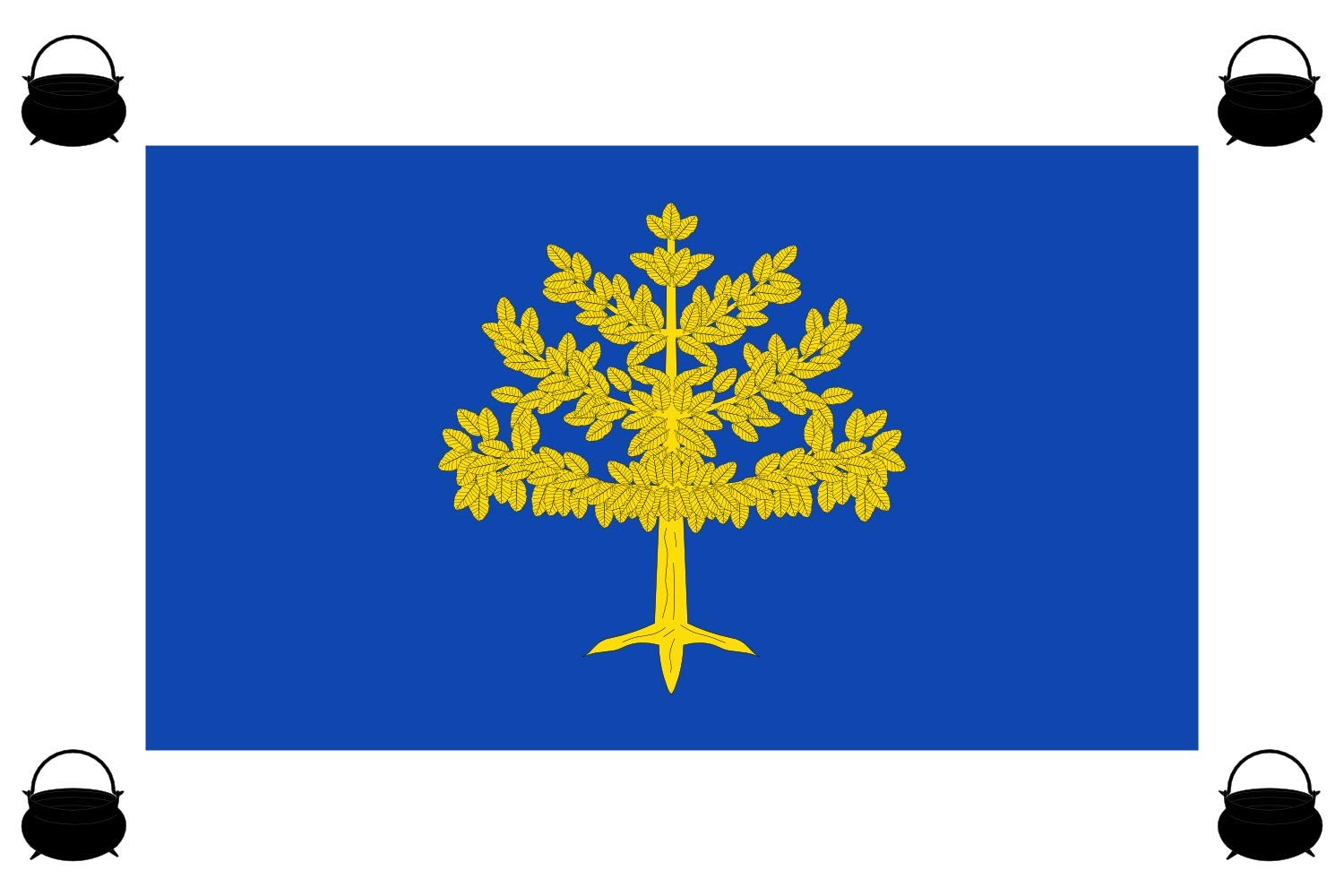 Drapeau Large Fuencalderas | drapeau paysage | 1.35m² |