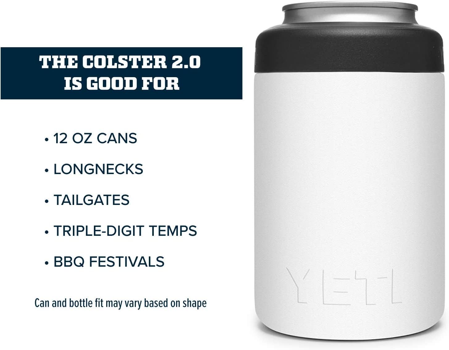 Yeti Rambler - Colster in Acciaio Inox Isolato sottovuoto