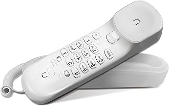 VTech CD1100 Trimstyle Corded Home Phone.No AC Power Required,Landline Phone with last number redial key,ringer control,receiver volume control,recall key,hearing aid compatible,table&wall mountable