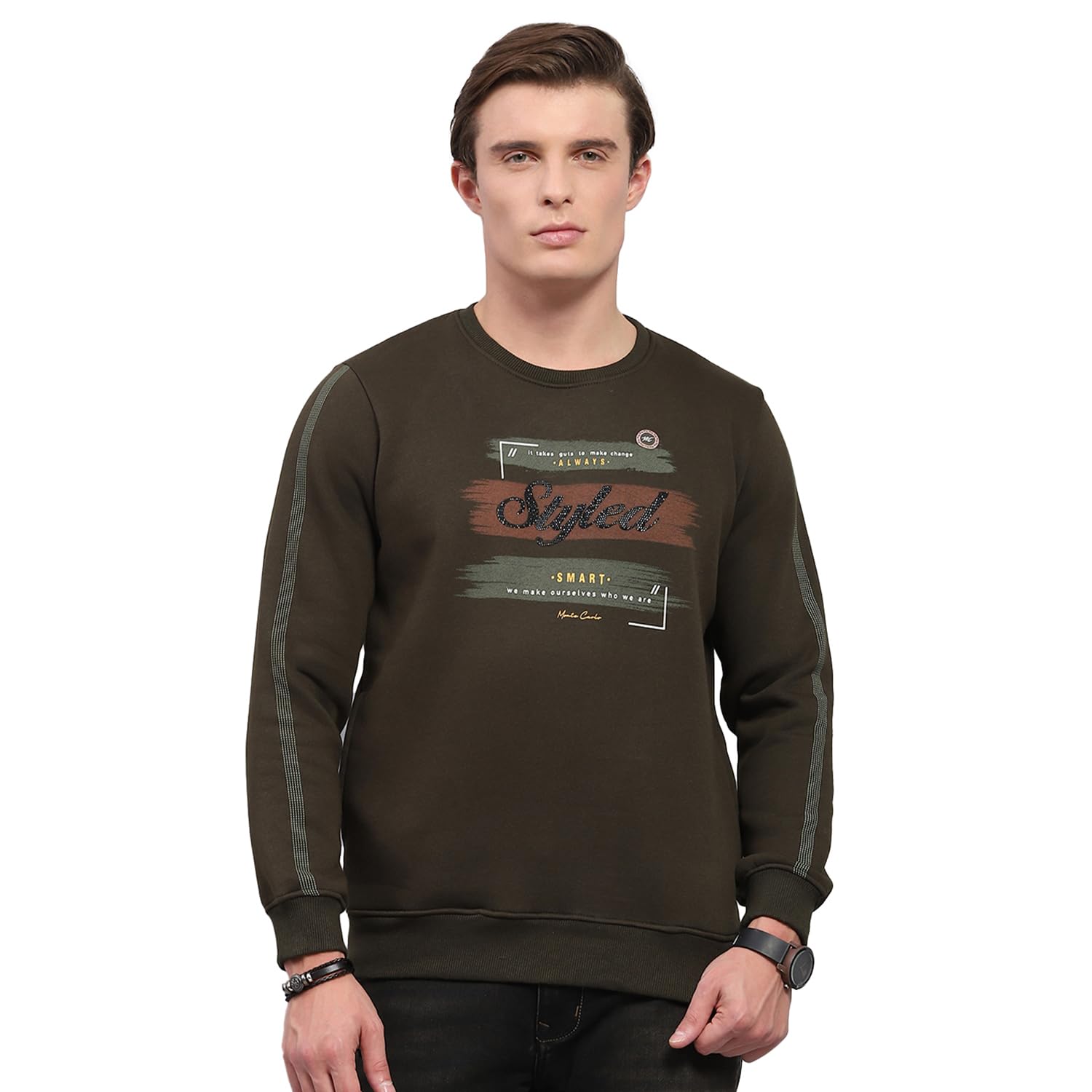 monte carlo Men's Cotton Blend Printed Round Neck Full Sleeve Sweatshirt (224066216)-picture-28