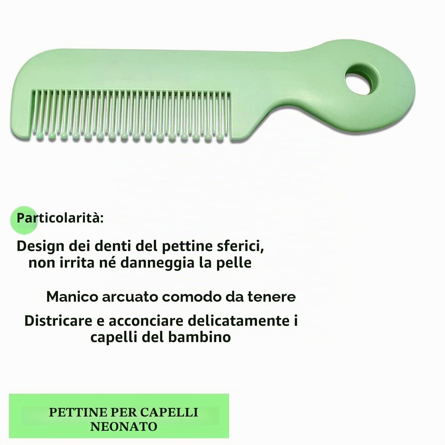 Set di 3 spazzole per capelli e pettini per neonati e bambini, con morbide setole di capra, spazzola da bagno in silicone e pettine per neonati e bambini, regalo perfetto per la lista dei