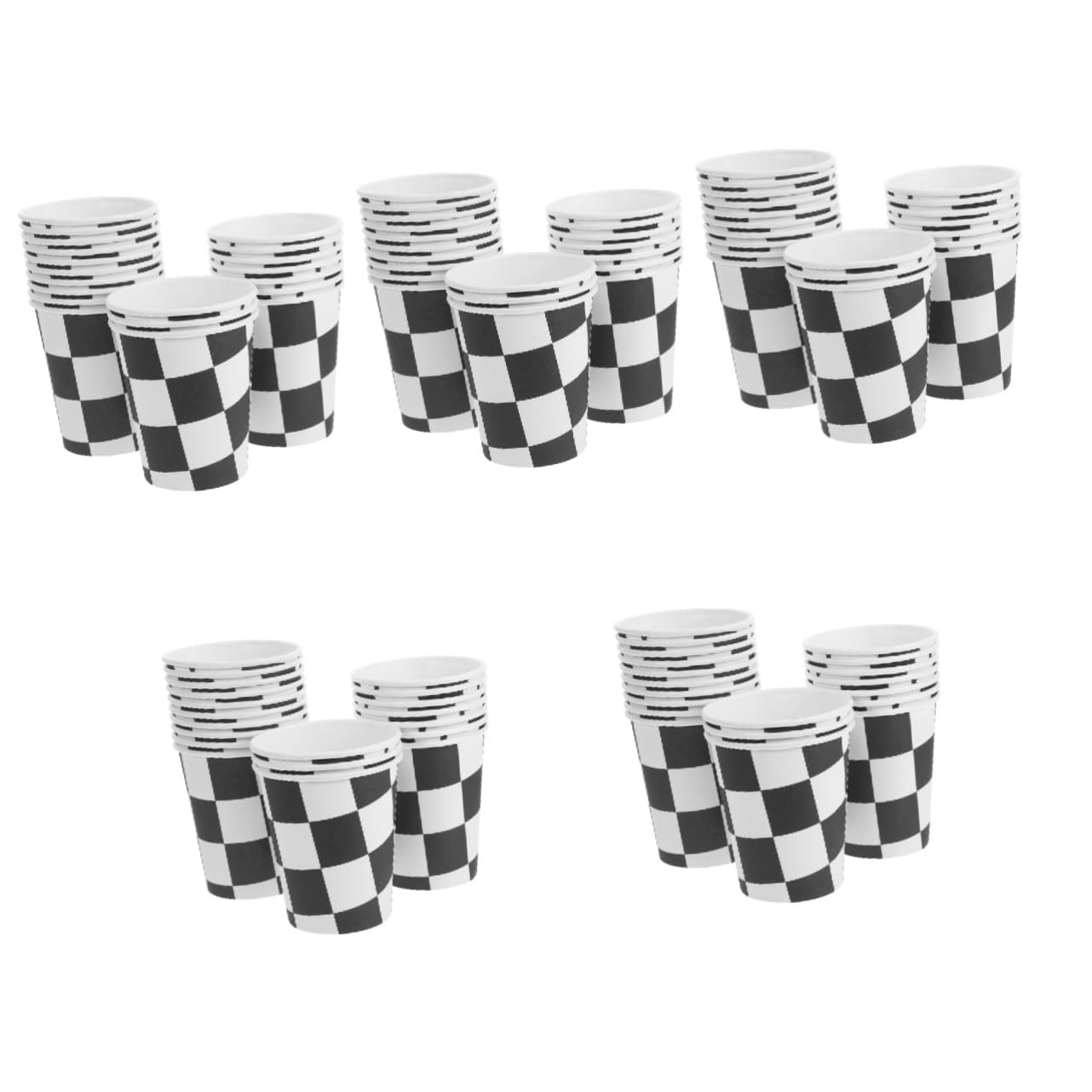 ibasenice Lot De 5 Gobelets en Papier pour Fêtes De Course Banquets pour Collègues Et 20 Pièces X 5