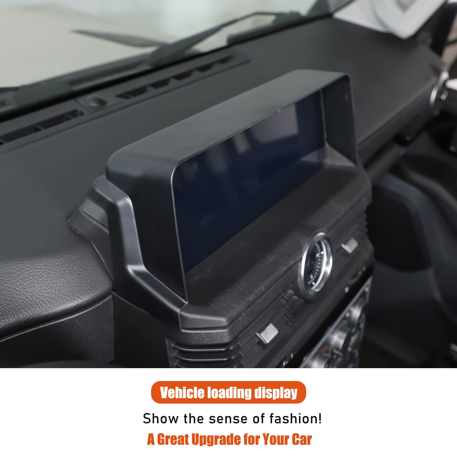 PIUGILH Visière solaire de navigation pour voiture - Anti-éblouissement - Convient pour INEOS Grenadier 2020-2024 - Accessoire de décoration intérieure SUV