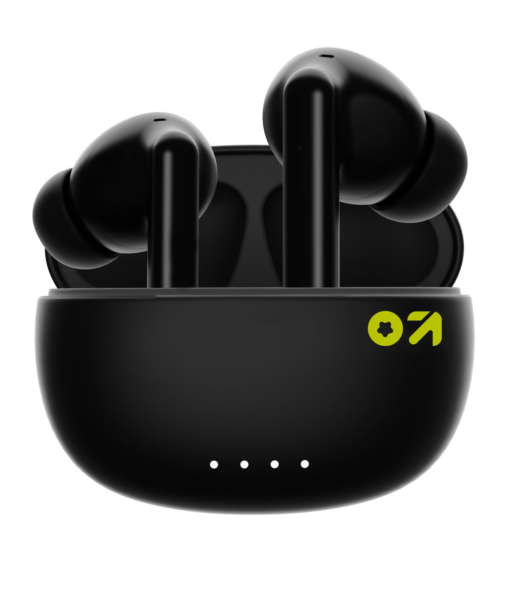 Boult Audio W20 Truly Wireless in Ear Earbuds with 35H Playtime, Zen™ ENC Mic, 45ms Low Latency, 13mm Bass Drivers, Type-C Fast Charging, Touch Controls, IPX5 ear buds TWS (Space Black)