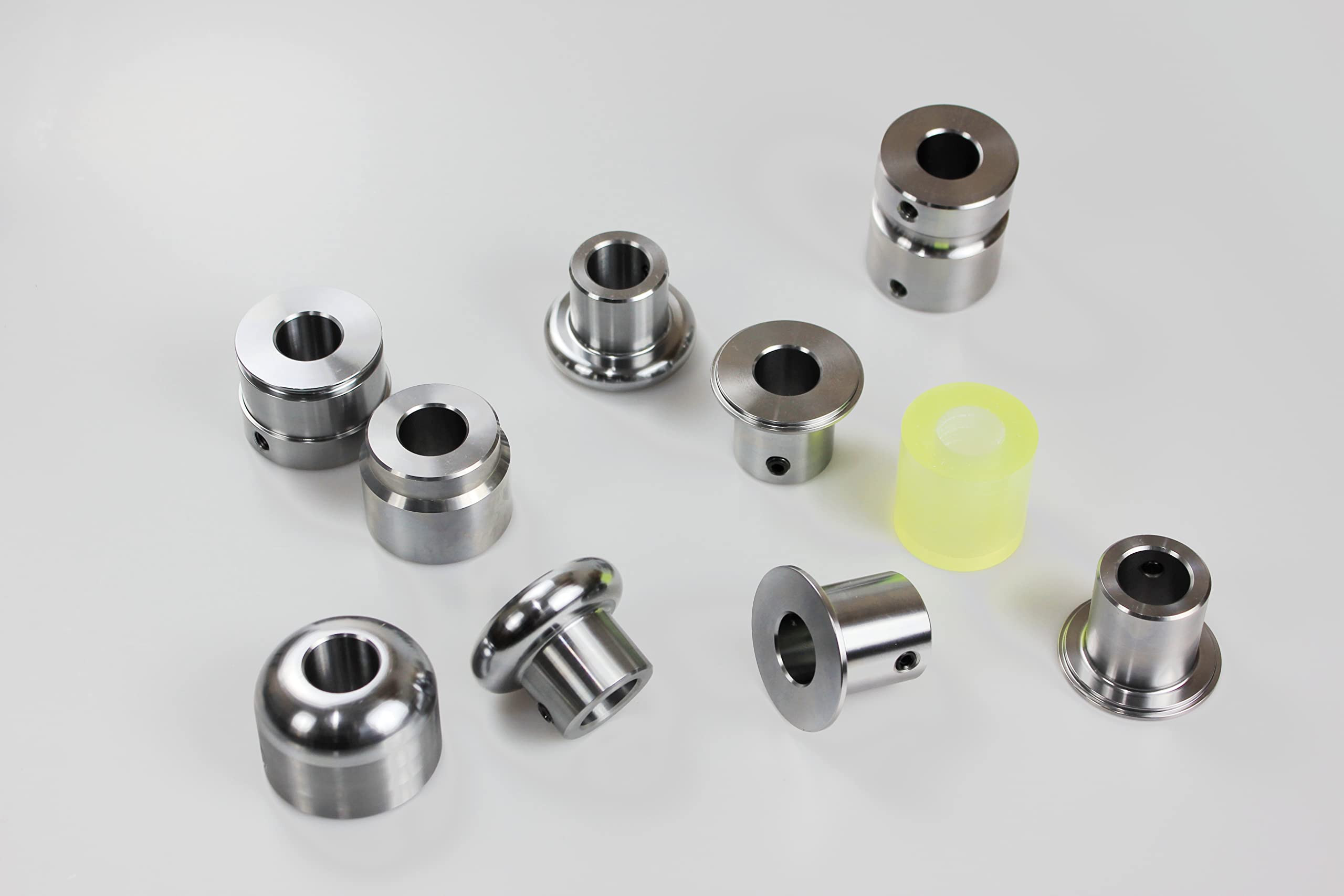 Wulstwalzenmatrizen Perlwalzen-Metallumformungssatz DIES Set mit 9 Stahlmatrizen und 1 Polyurethan-Unterrad passt auf die meisten 22-mm-Wellen
