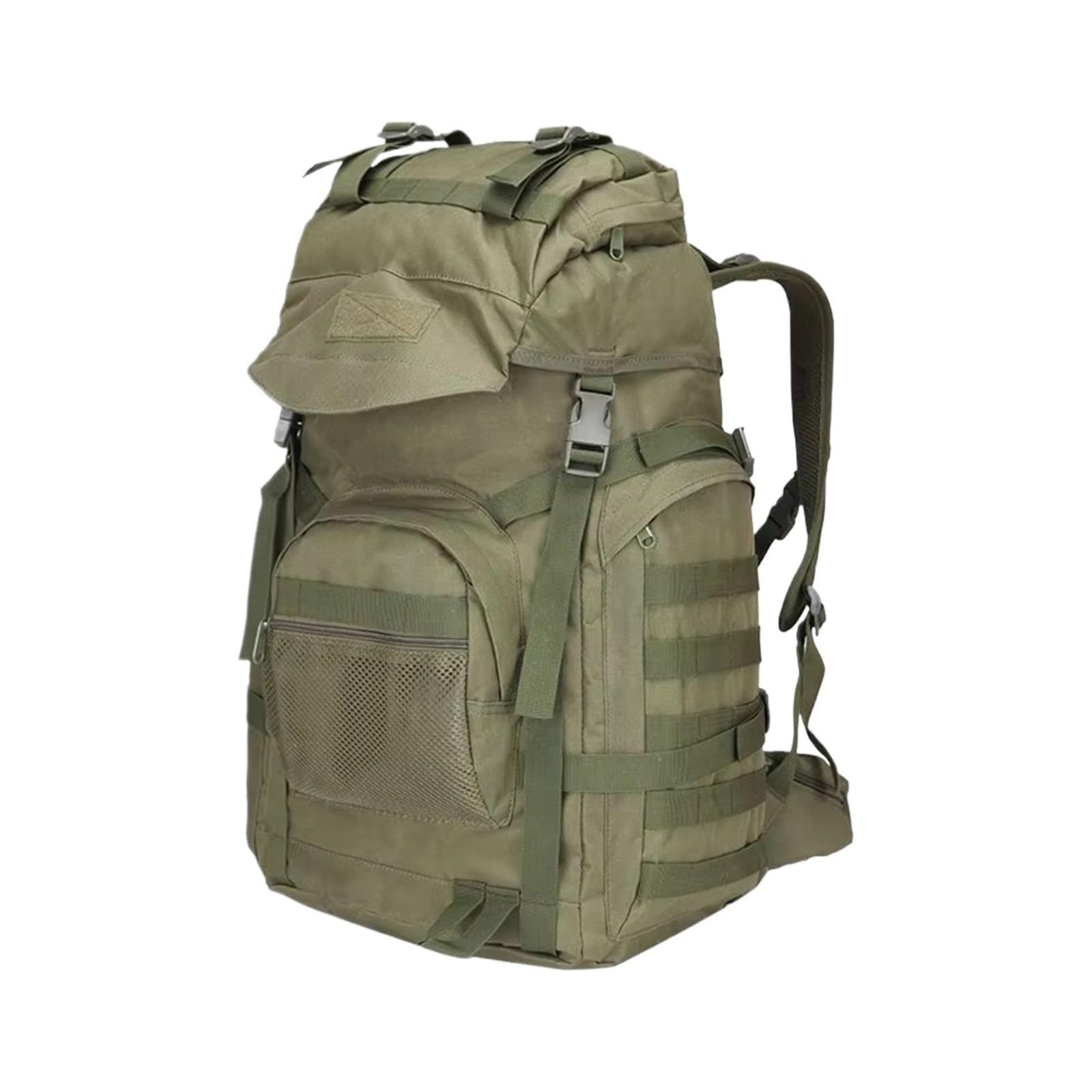 Mochila de viaje for acampar, montañismo, escalada, 60L(Green)